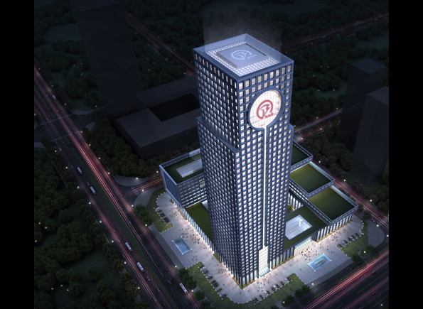 安徽徽商银行总部基地项目弹簧减震器案例